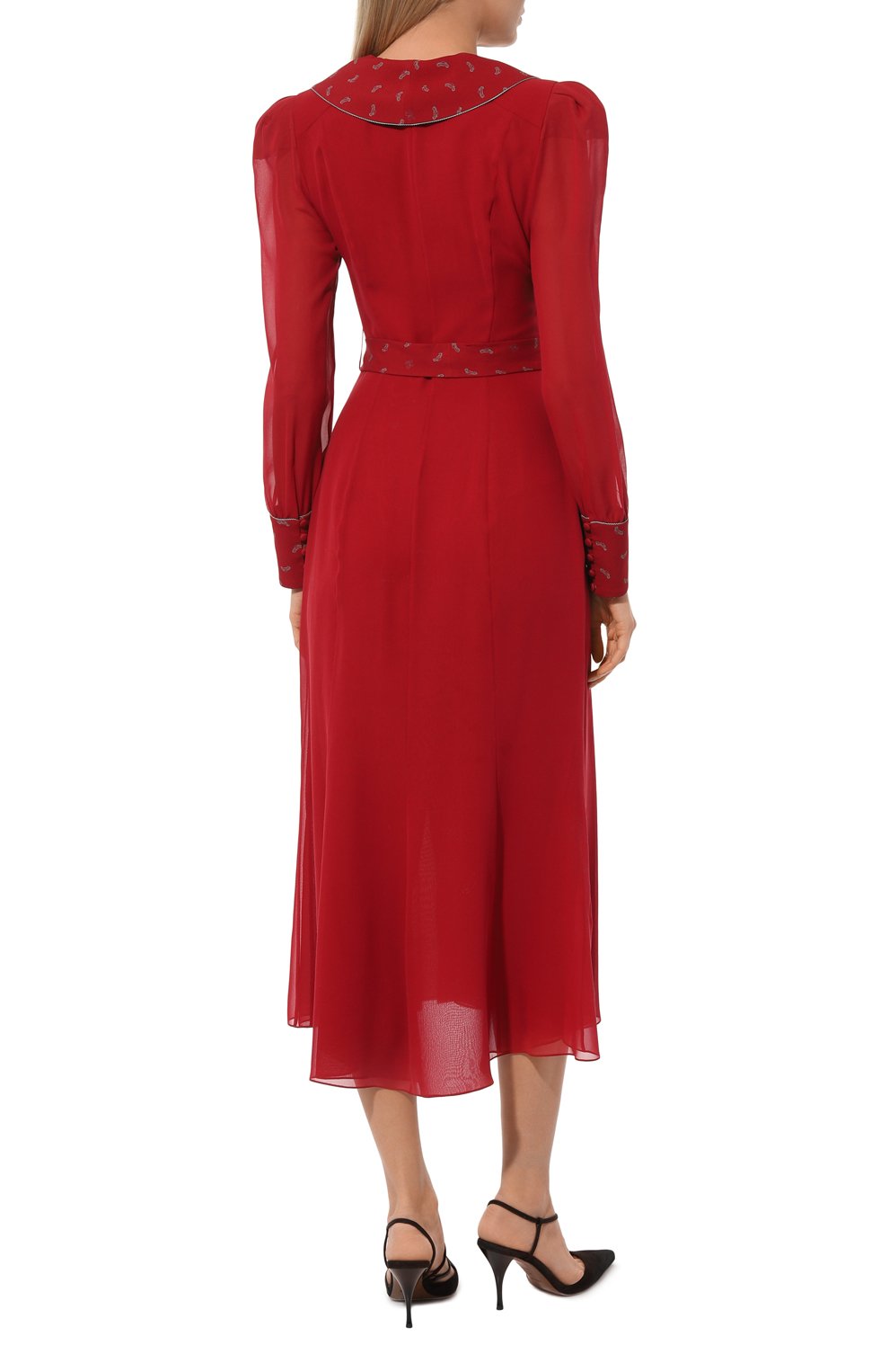 Шелковое платье ULYANA SERGEENKO, арт. ABM010FW23P 2899т23, фото 4