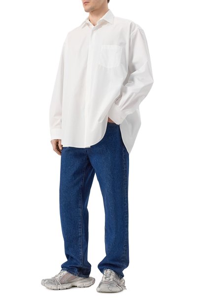 Хлопковая рубашка VETEMENTS, арт. UA66SH400W, фото 2