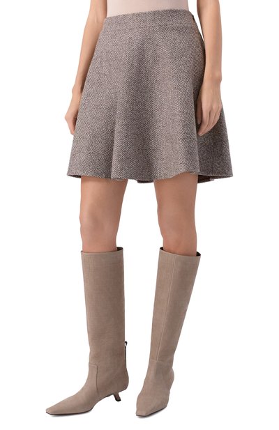 Шерстяная юбка BRUNELLO CUCINELLI, арт. MG529G3919, фото 3