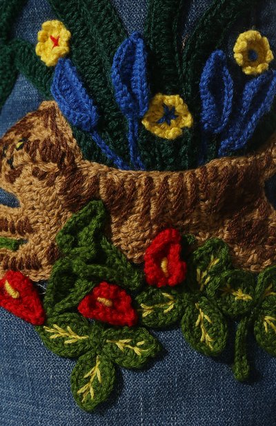 Джинсовые шорты GUCCI, арт. 683732/XDBV7, фото 5