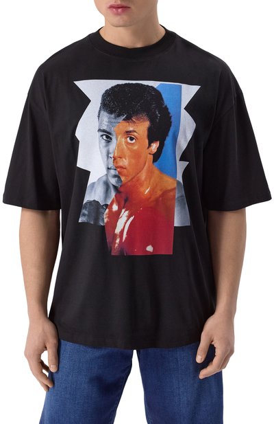 Хлопковая футболка DIEGO VENTURINO, арт. DVTS0MARB, фото 3