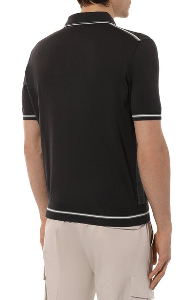 Поло из шелка и хлопка STEFANO RICCI, арт. K818044P13/F23172, фото 4