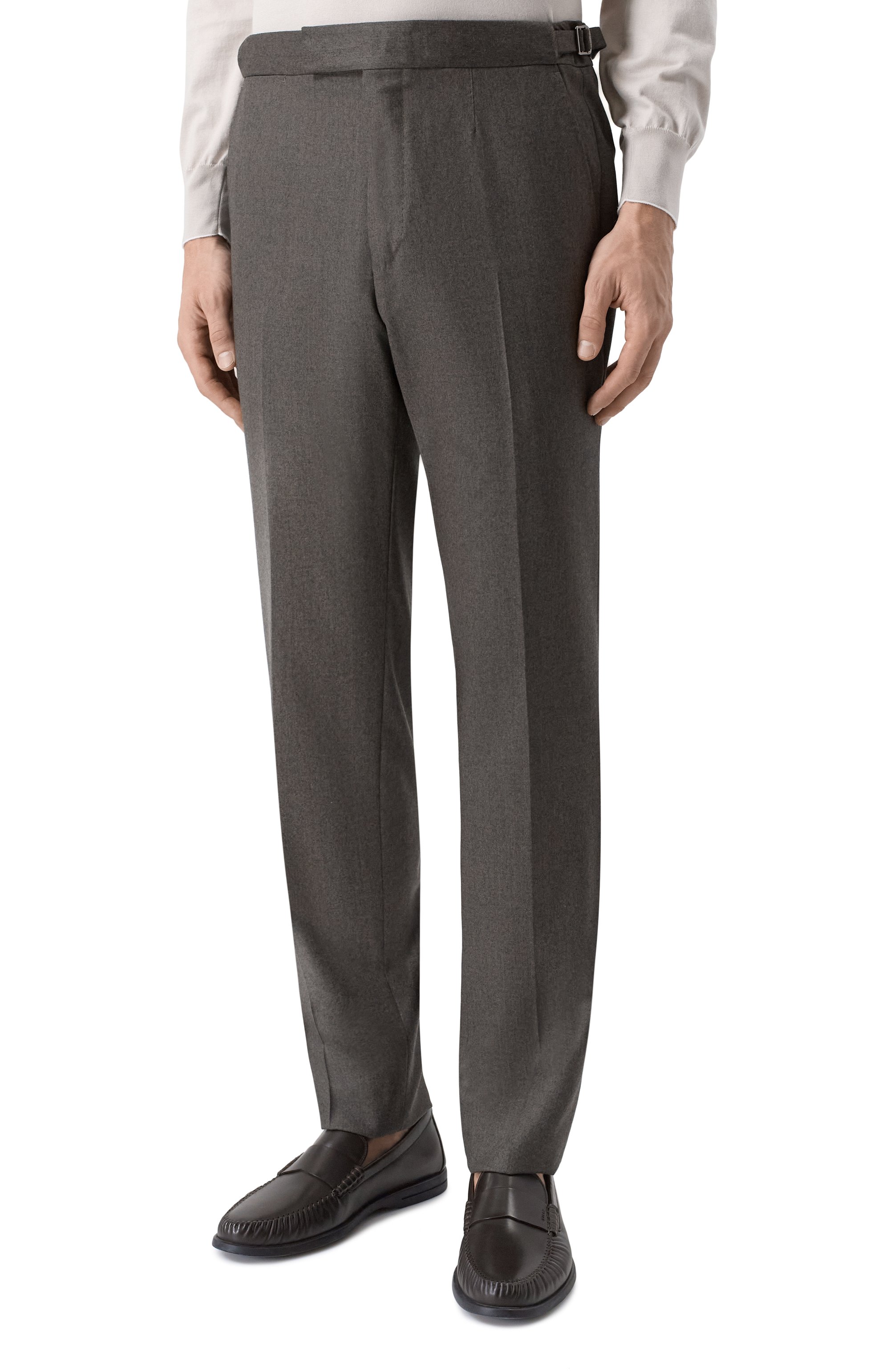 Шерстяные брюки ZEGNA, арт. 75A812/830F21A, фото 3