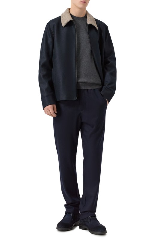 Замшевые ботинки Magnanni 25410/CR0STIDIFU Синий  25410/CR0STIDIFU Фото 2