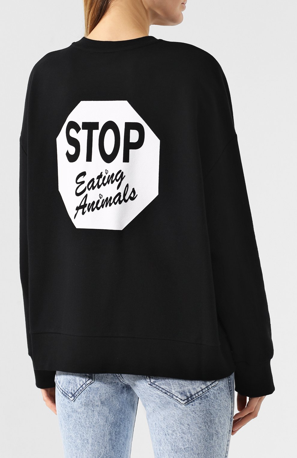 Хлопковый свитшот STELLA MCCARTNEY, арт. 554822/SMW37, фото 4