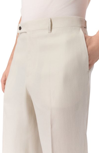 Льняные брюки CORNELIANI, арт. 274552/2714326, фото 5