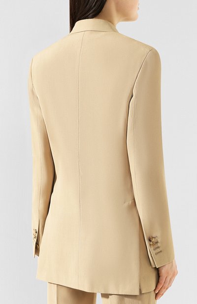 Жакет из смеси вискозы и льна GOLDEN GOOSE DELUXE BRAND, арт. G34WP065.A2, фото 4