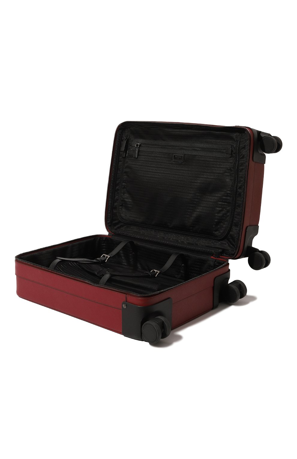 Кожаный дорожный чемодан small PRADA, арт. 2VQ004-9Z2-F0041-OOK, фото 5
