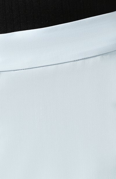 Шерстяные брюки STELLA MCCARTNEY голубого цвета по цене 47500 руб., арт. 600525/SNB48, фото 5 Шерстяные брюки STELLA MCCARTNEY, арт. 600525/SNB48, фото 5