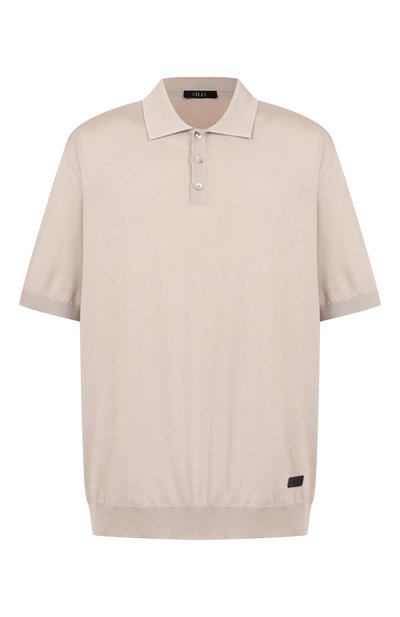 Мужская поло из хлопка и шелка ZILLI, арт. KBP002M0142VRIS00/64