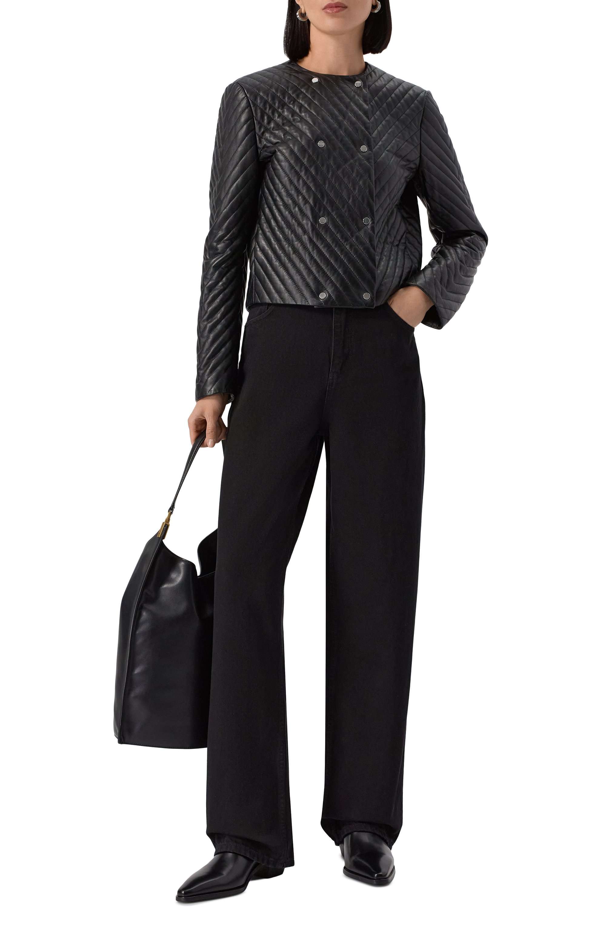 Кожаная куртка BOSS, арт. 50541919, фото 2