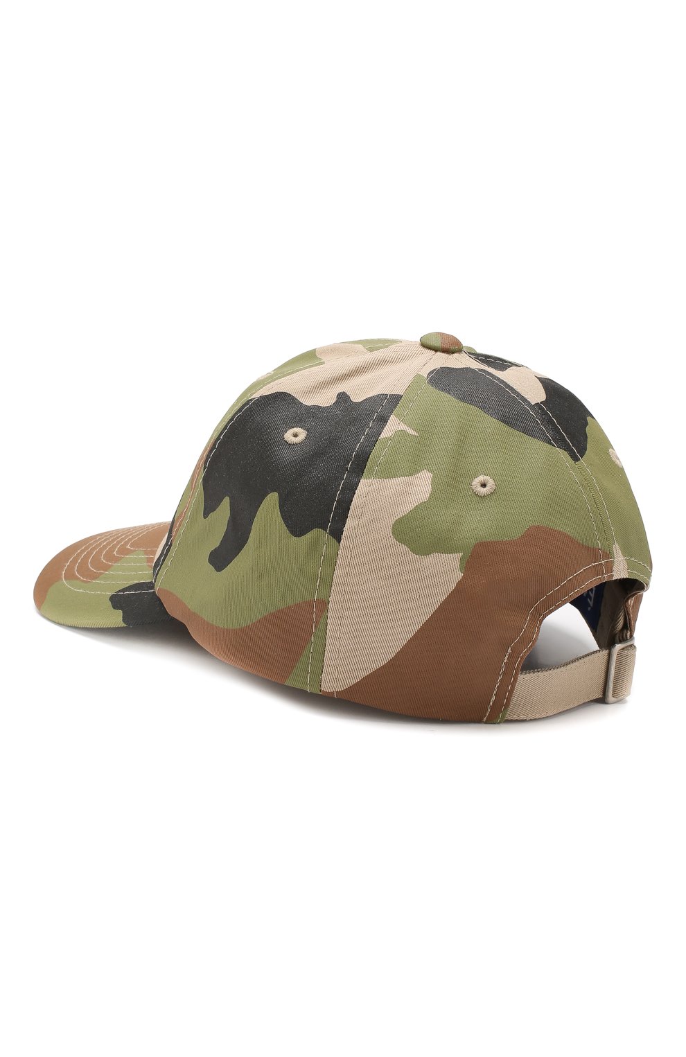 Хлопковая бейсболка ÉTUDES хаки цвета по цене 9265 руб., арт. E14M-808-17, фото 2 Хлопковая бейсболка ÉTUDES, арт. E14M-808-17, фото 2