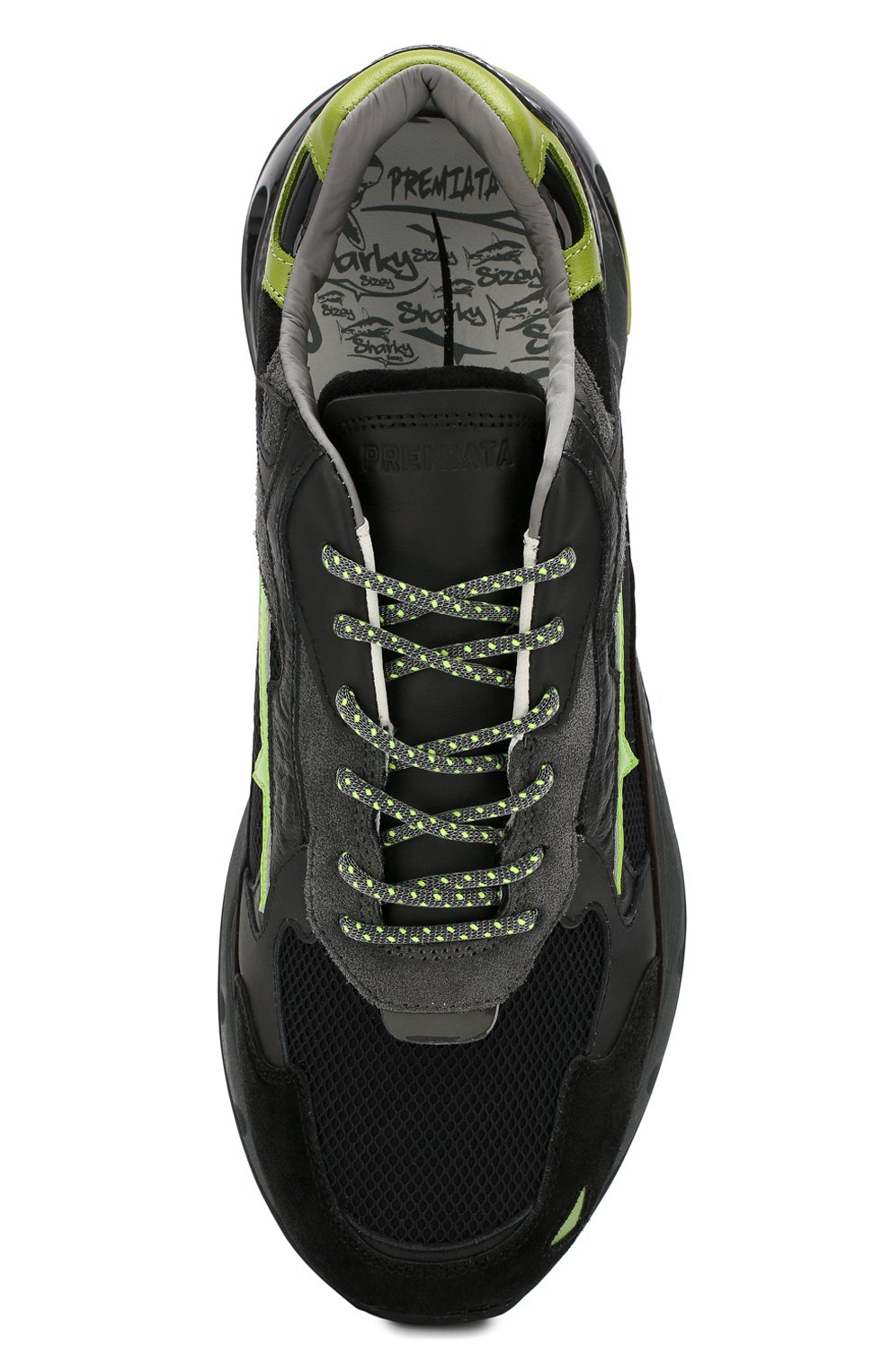 Замшевые кроссовки sharky PREMIATA, арт. SHARKY/VAR0014, фото 5