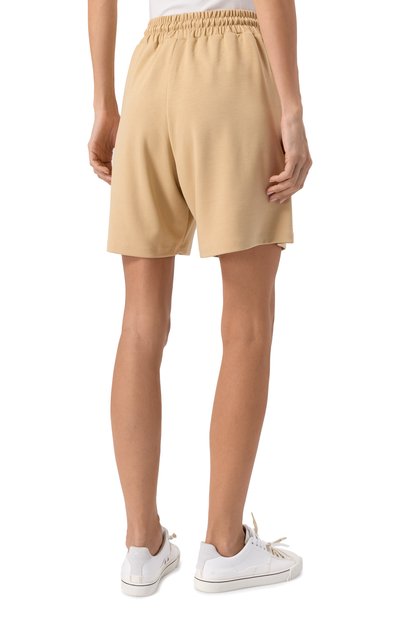 Шорты HINNOMINATE бежевого цвета по цене 12650 руб., арт. HMABW01459, фото 4 Шорты HINNOMINATE, арт. HMABW01459, фото 4