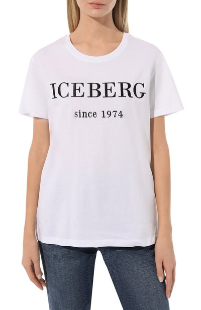 Хлопковая футболка ICEBERG, арт. I2P/F09A/6301, фото 3