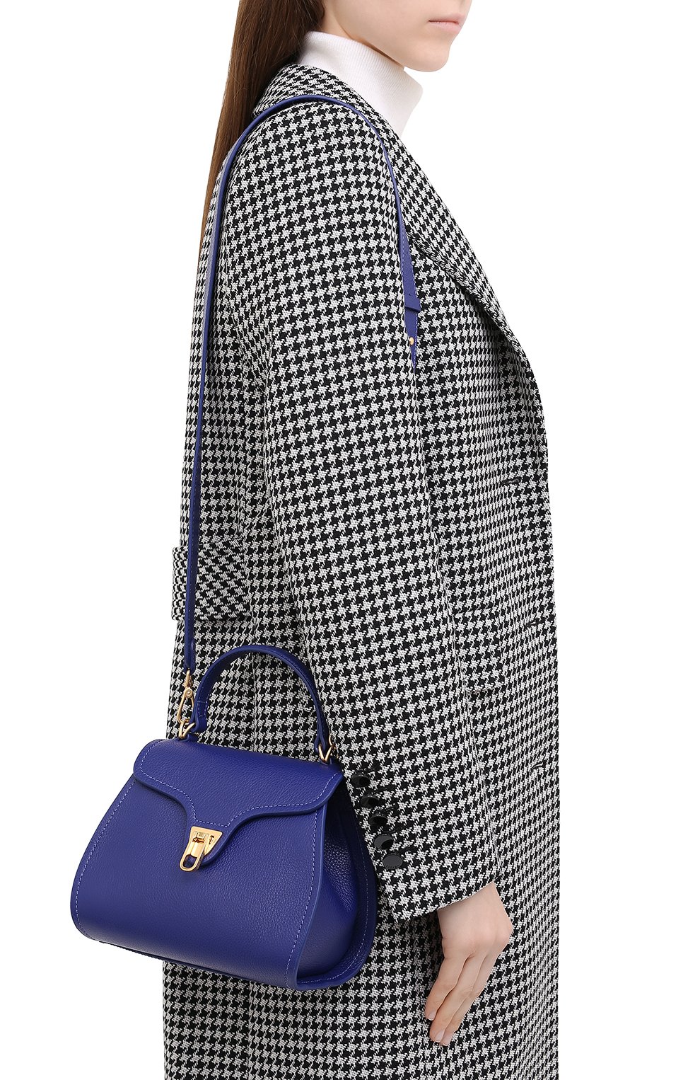 Сумка marvin small COCCINELLE синего цвета по цене 29750 руб., арт. E1 GP0 55 01 01, фото 5 Сумка marvin small COCCINELLE, арт. E1 GP0 55 01 01, фото 5