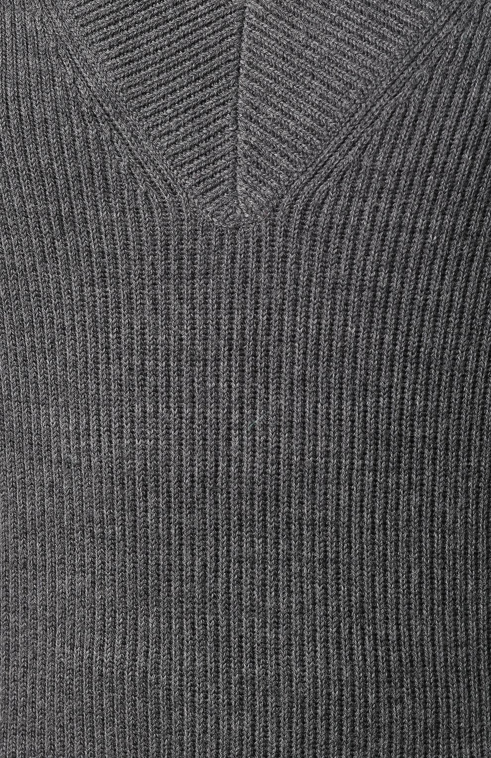 Шерстяной жилет DRIES VAN NOTEN темно-серого цвета по цене 34150 руб., арт. 192-11266-8702, фото 5 Шерстяной жилет DRIES VAN NOTEN, арт. 192-11266-8702, фото 5