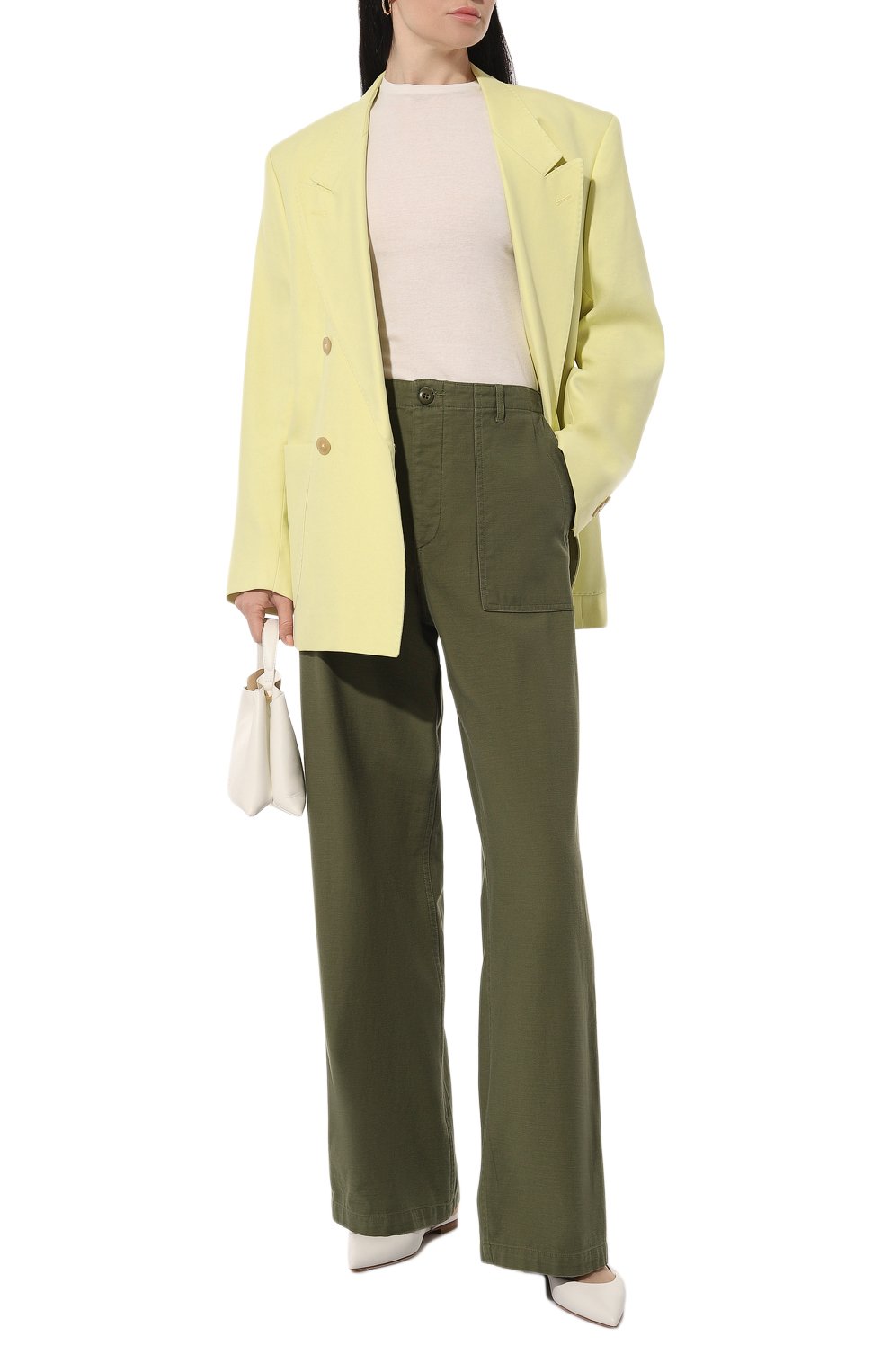 Хлопковые брюки R13, арт. R13WR077-R109B, фото 2