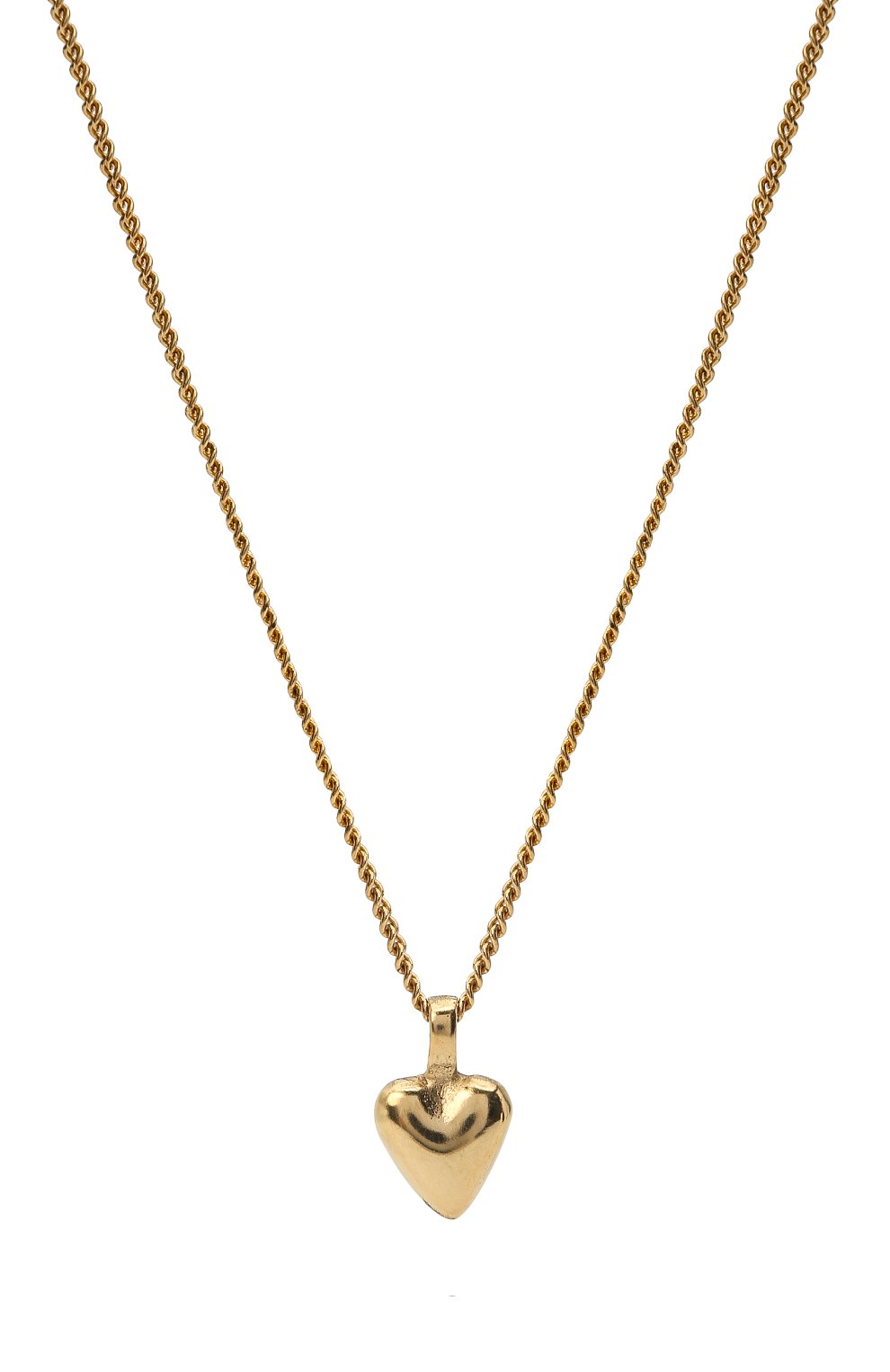 Кулон на цепочке SAINT LAURENT золотого цвета по цене 29950 руб., арт. 632310/Y1500, фото 2 Кулон на цепочке SAINT LAURENT, арт. 632310/Y1500, фото 2