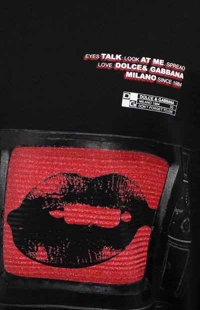 Хлопковый лонгслив DOLCE & GABBANA, арт. G8NV8T/FU7EQ, фото 5