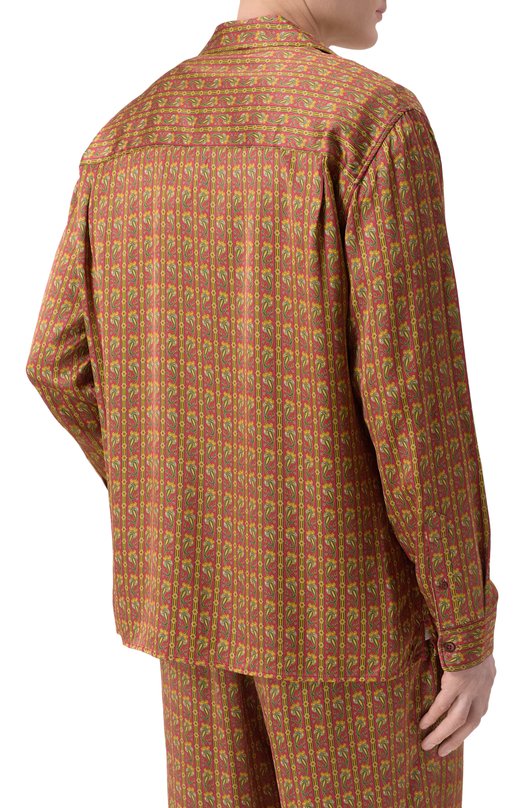 Рубашка из вискозы Drole De Monsieur J-SH233-VI027-RD Красный  J-SH233-VI027-RD Фото 4