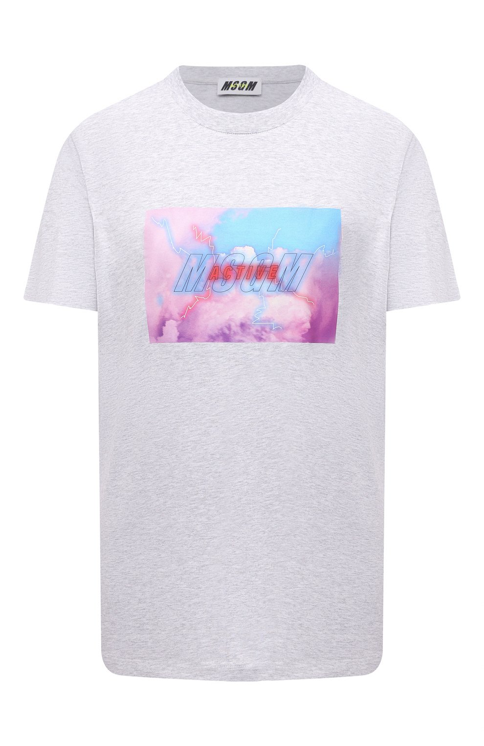 Хлоп ковая футболка MSGM, арт. 3045MDM07 217296, фото 1