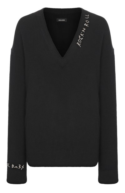 Женский кашемировый пуловер ZADIG AND VOLTAIRE, арт. KWSW02913