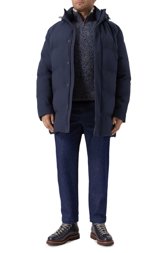 Свитер из шерсти и кашемира Paul&Shark 15311112/5XL Синий  15311112/5XL Фото 2