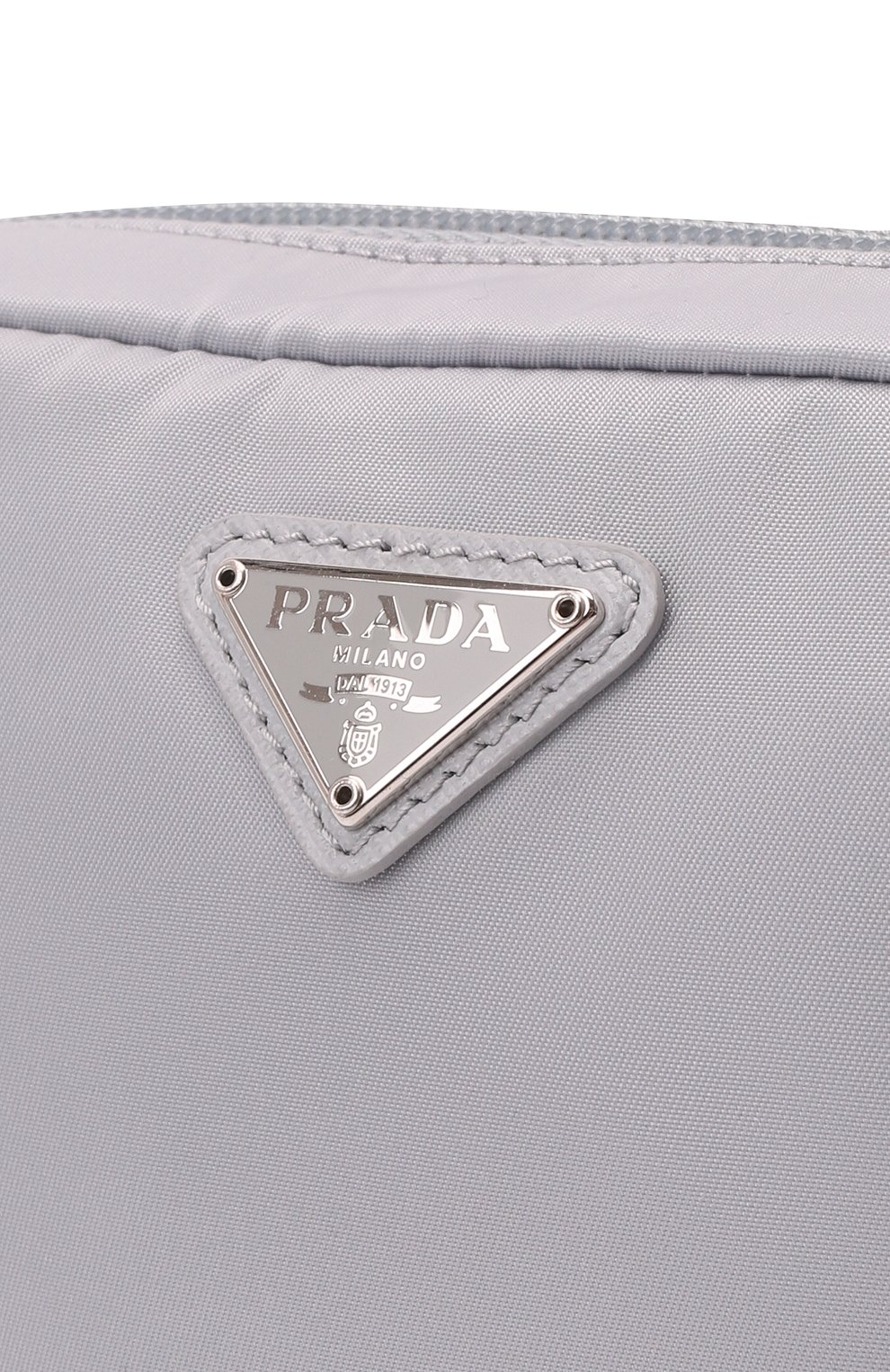 Текстильный несессер PRADA голубого цвета по цене 49000 руб., арт. 1NE021-R067-F0591, фото 2 Текстильный несессер PRADA, арт. 1NE021-R067-F0591, фото 2