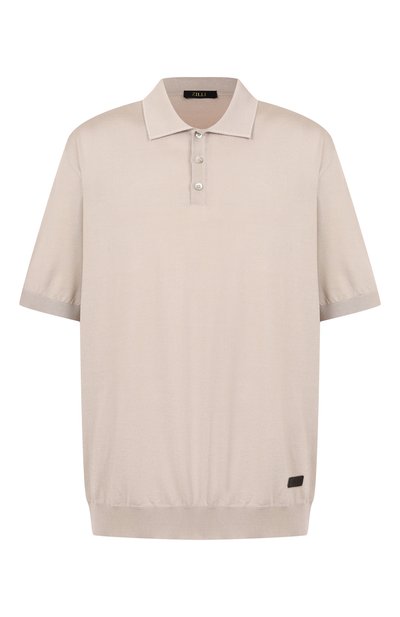 Мужская поло из хлопка и шелка ZILLI, арт. KBP002M0142VRIS00/62