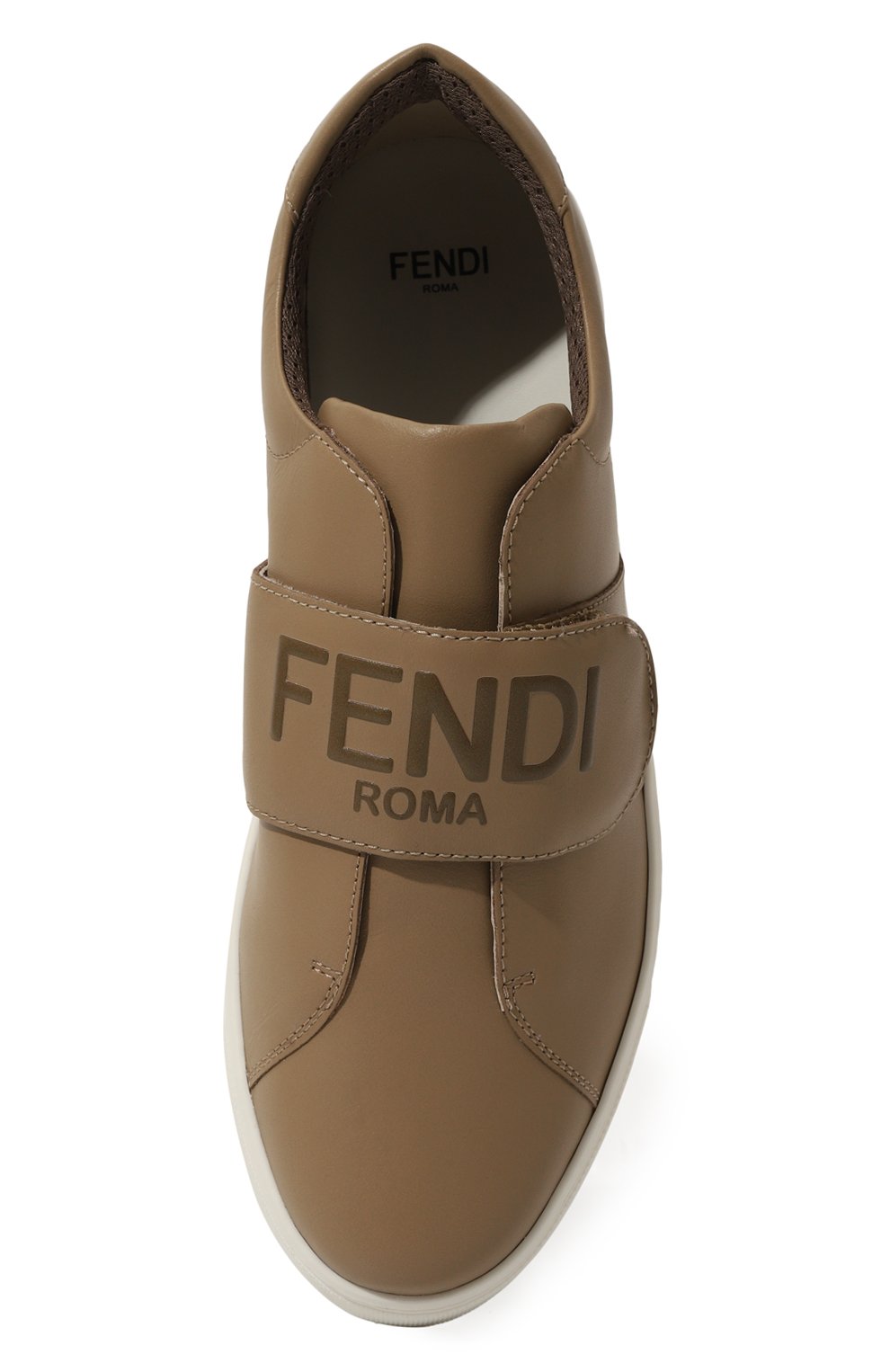 Кожаные кеды FENDI, арт. JMR453/AN8M, фото 4