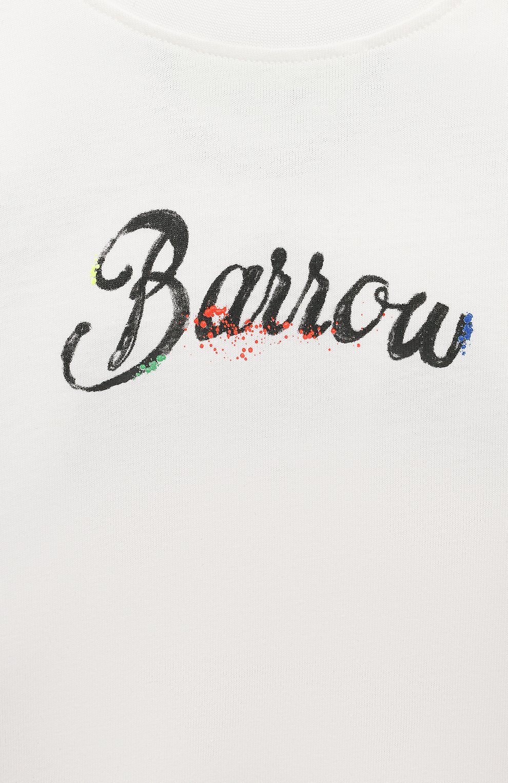 Хлопковая футболка BARROW, арт. S4BKJUTH115, фото 3