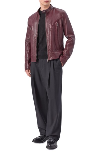 Кожаная куртка DOLCE & GABBANA, арт. G9BWML/HULYV, фото 2