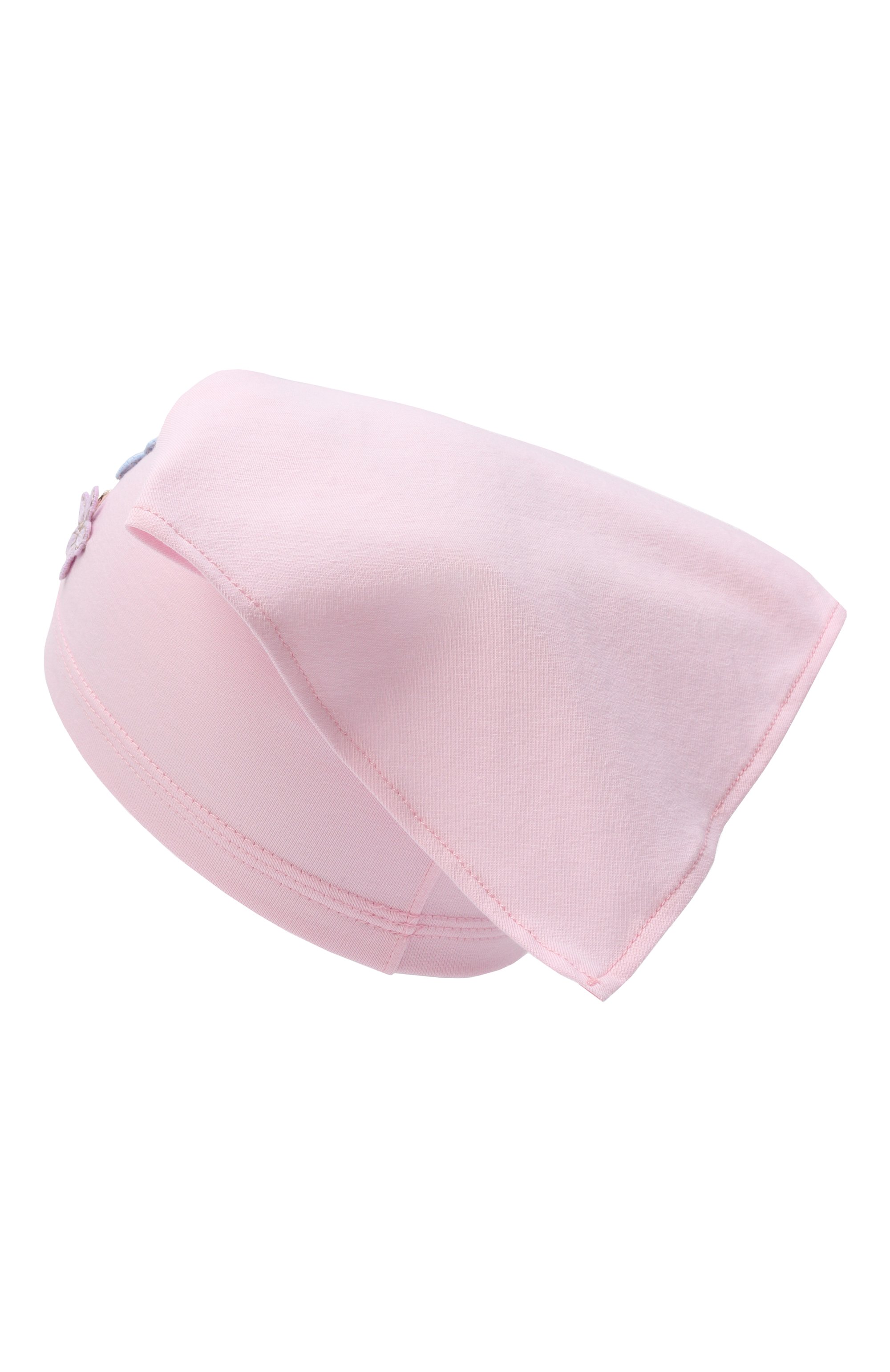 Хлопковая бандана IL TRENINO розового цвета по цене 6625 руб., арт. FB-6087, фото 2 Хлопковая бандана IL TRENINO, арт. FB-6087, фото 2