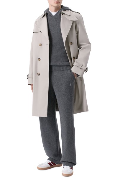 Худи из кашемира и шерсти SPORTY AND RICH, арт. WS08462302GY04, фото 2