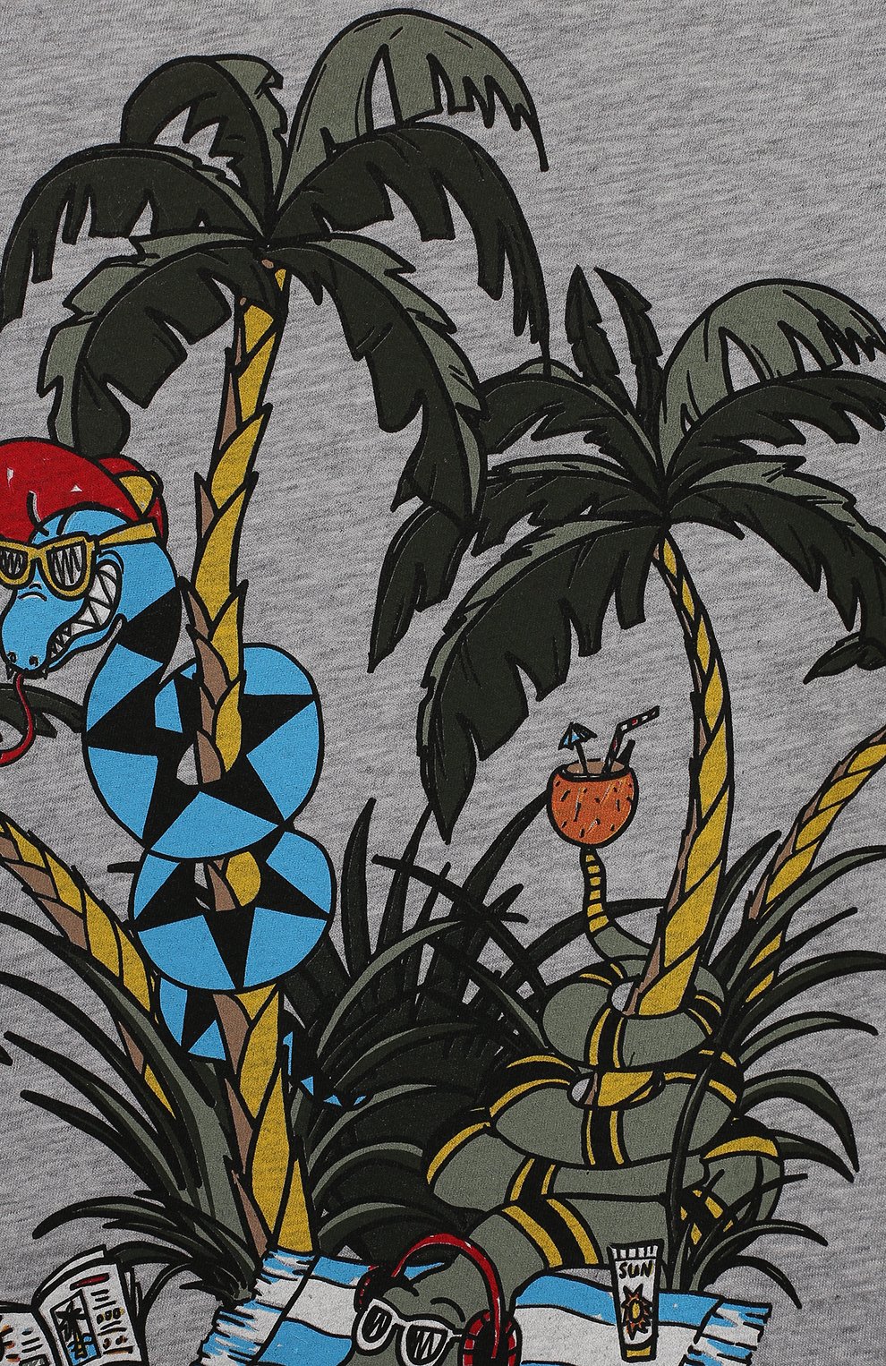 Хлопковая футболка STELLA MCCARTNEY, арт. 539756/SMJH4, фото 3