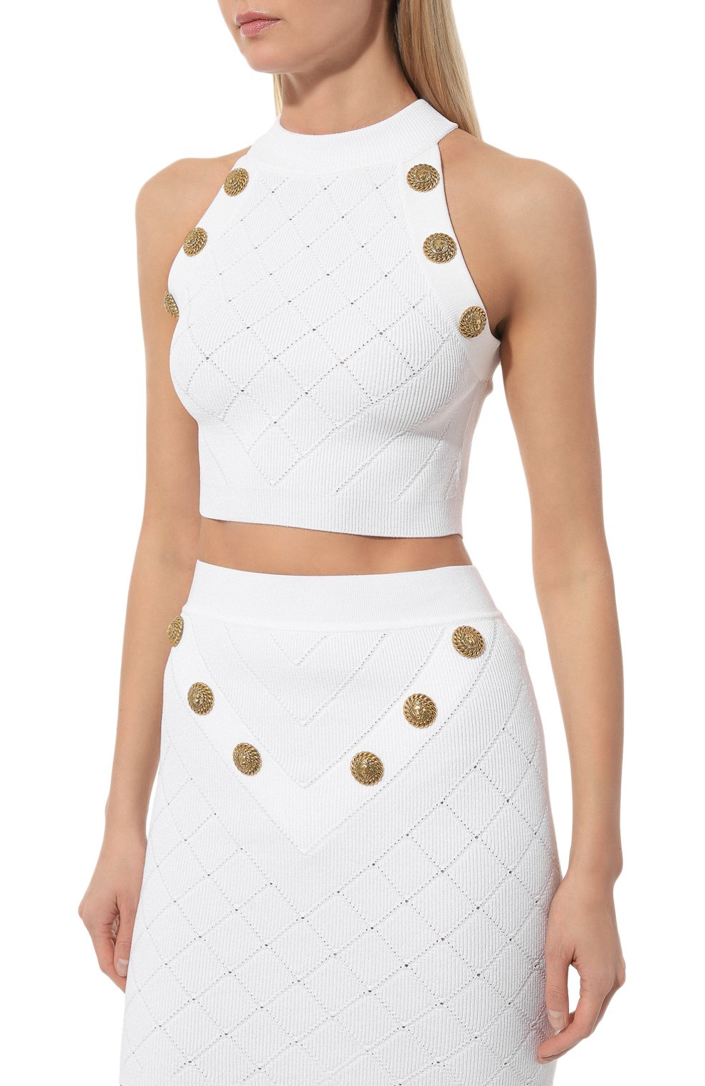 Топ из вискозы BALMAIN, арт. CF1AB390/KF53, фото 3