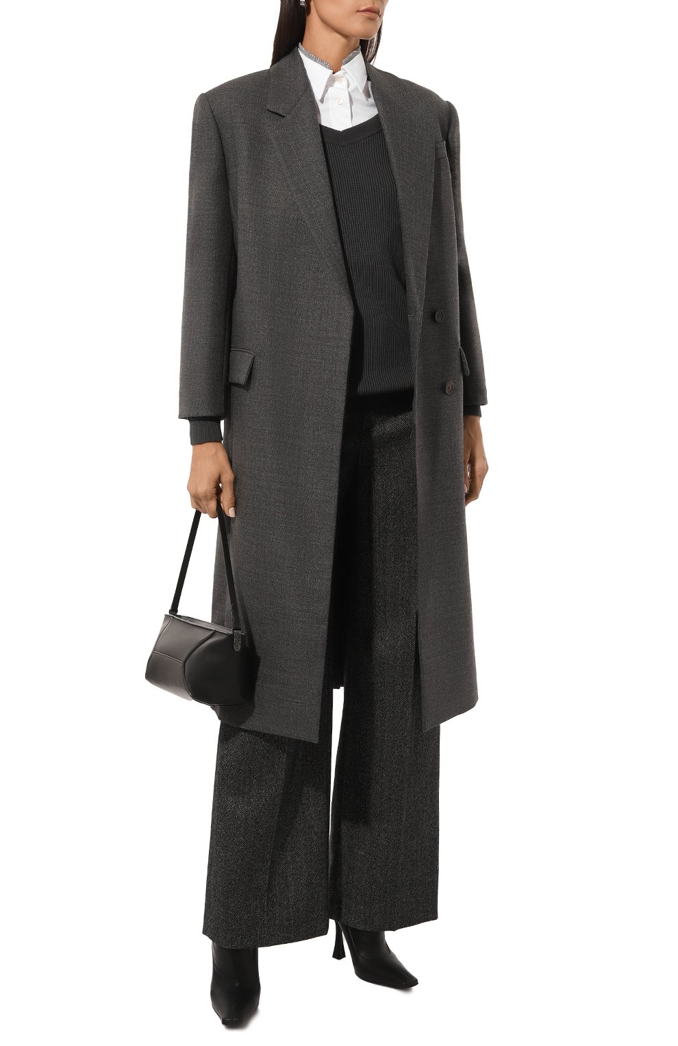 Шерстяные брюки BRUNELLO CUCINELLI, арт. MB131P8724, фото 2