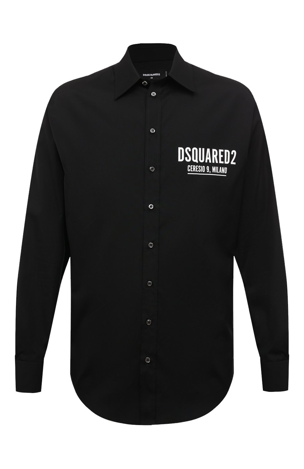 Хлопковая рубашка DSQUARED2, арт. S74DM0652/S36275, фото 1