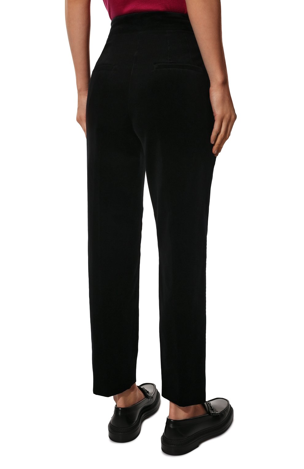 Брюки DOLCE & GABBANA черного цвета по цене 76250 руб., арт. FTB00T/FUVJZ/0UTLET AW22-23, фото 4 Брюки DOLCE & GABBANA, арт. FTB00T/FUVJZ/0UTLET AW22-23, фото 4