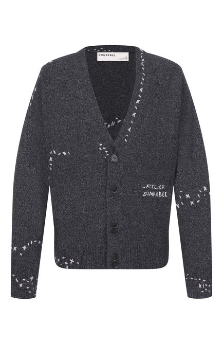Мужской шерстяной кардиган DOMREBEL, арт. M RENEGADE/KNIT CARDIGAN
