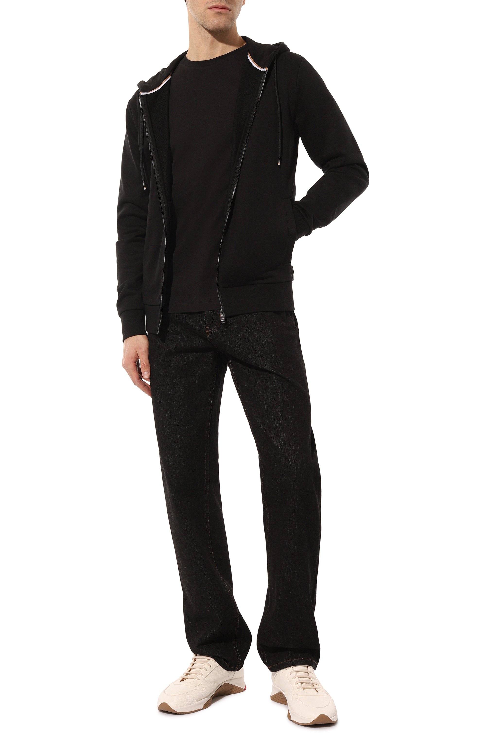 Хлопковая толстовка BOSS, арт. 50471960, фото 2