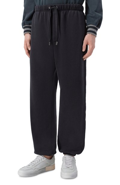 Хлопковые джоггеры DOLCE & GABBANA, арт. GP1K7T/G7P0T, фото 3