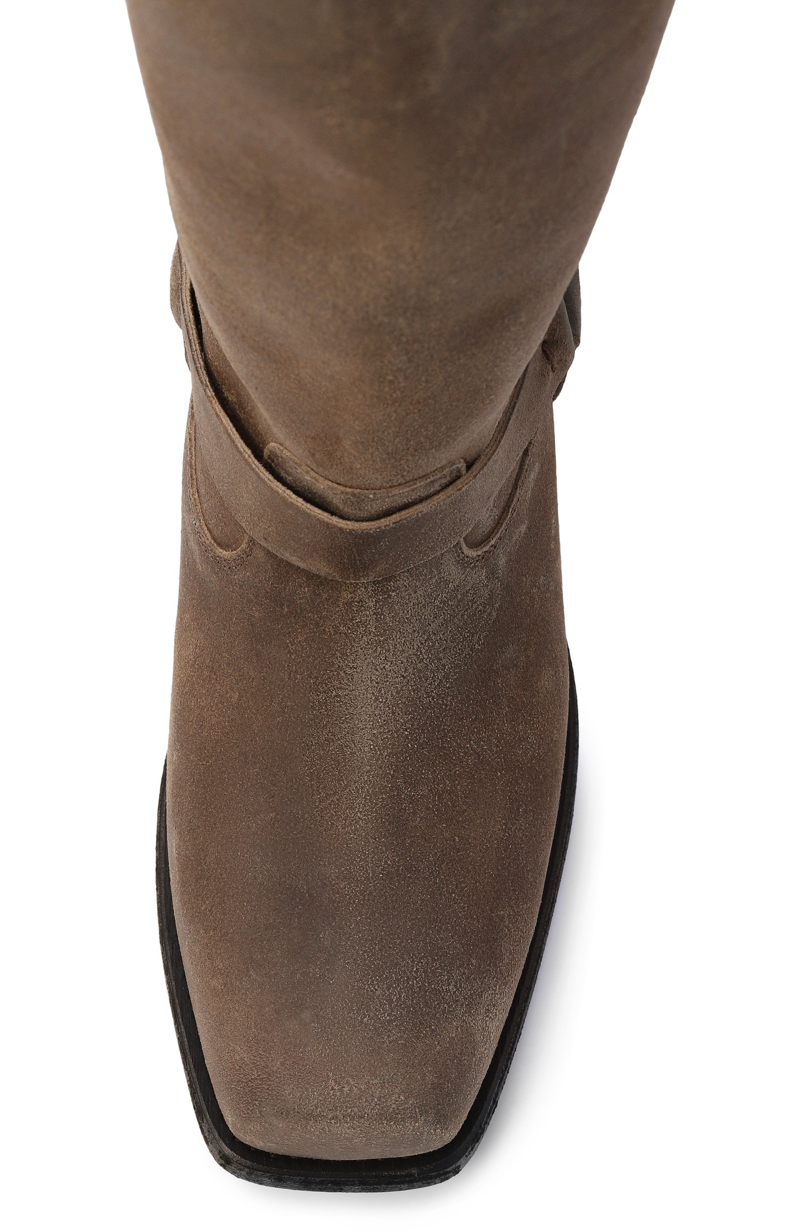 Замшевые сапоги biker GOLDEN GOOSE DELUXE BRAND, арт. GWF01057.F008237, фото 6