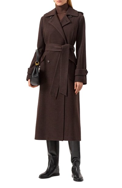 Шерстяное пальто KITON, арт. D58628K0133E13, фото 2