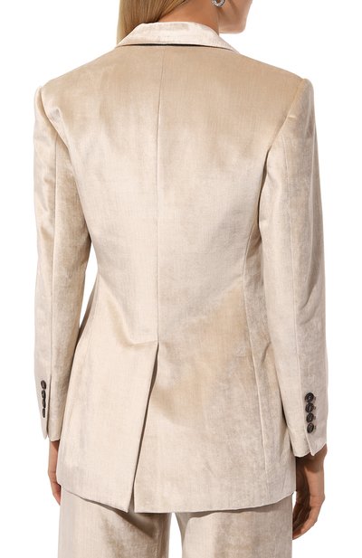 Бархатный жакет BRUNELLO CUCINELLI, арт. MD5817150P, фото 4