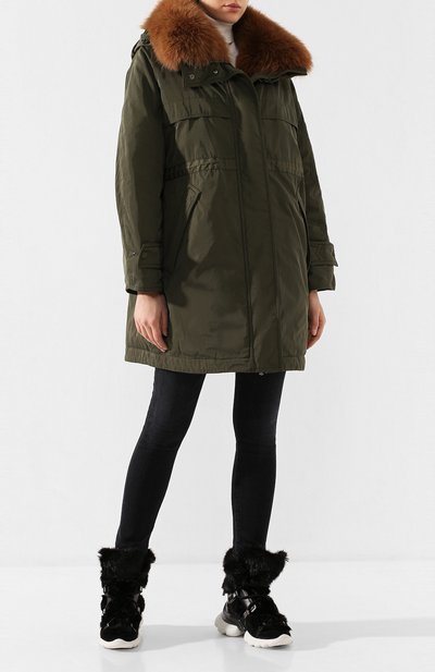 Кожаные сапоги tilda MONCLER, арт. E2-09A-20588-00-01AM8, фото 2
