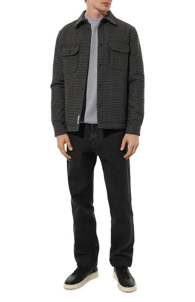 Шерстяная куртка-рубашка WOOLRICH, арт. CFWOOS0067MRUT3046, фото 2