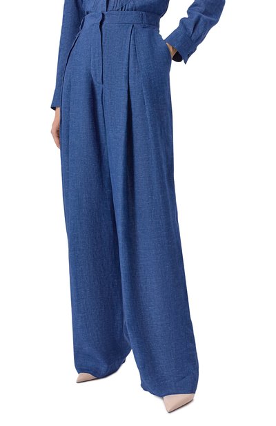 Льняные брюки EMPORIO ARMANI, арт. EW003763/TE10381, фото 3