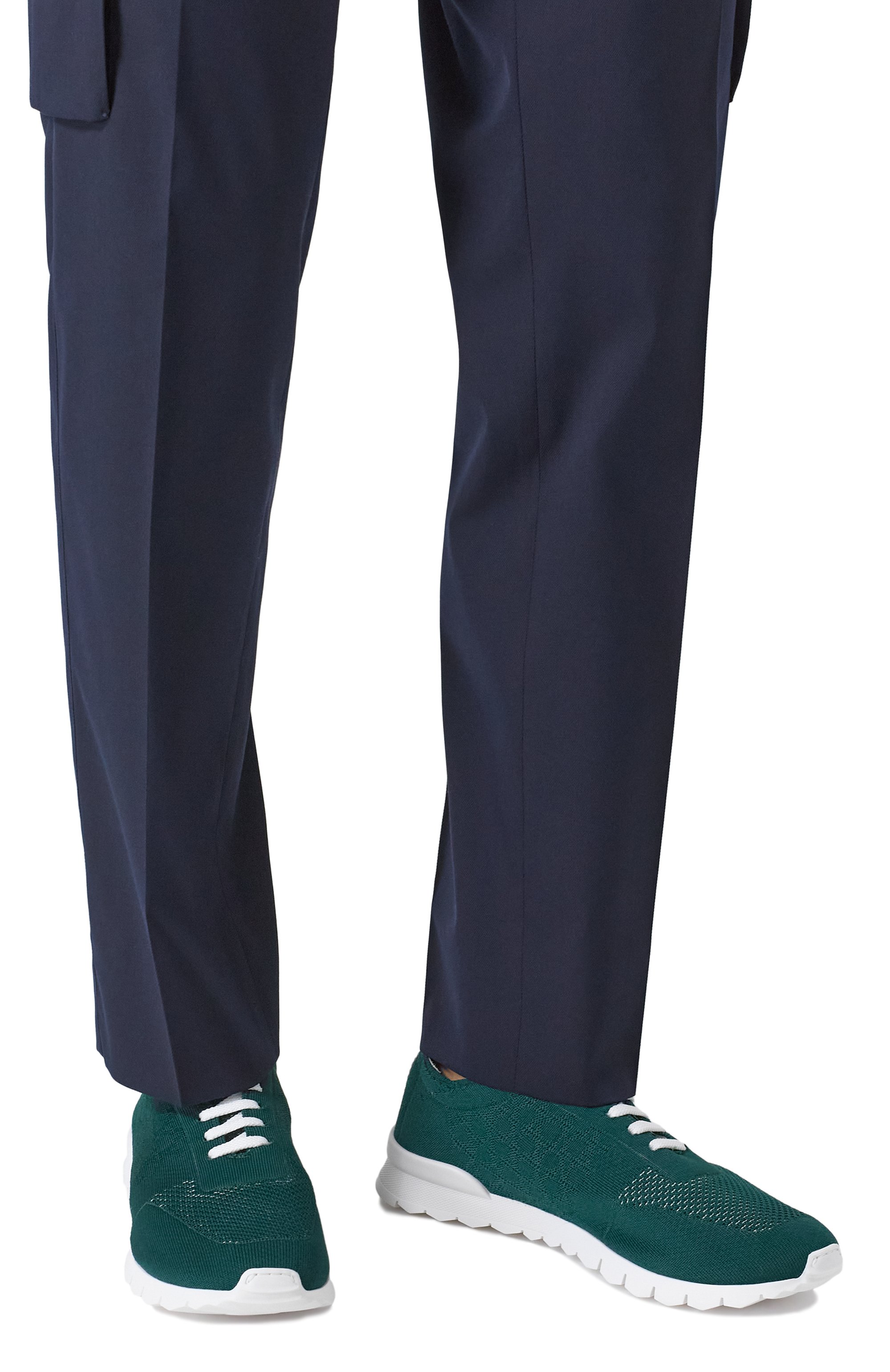 Текстильные кроссовки KITON, арт. USSFITSN0115205, фото 3